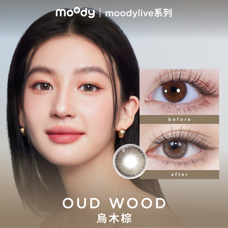 moody Live | Oud Wood | 1-Day | 6pcs