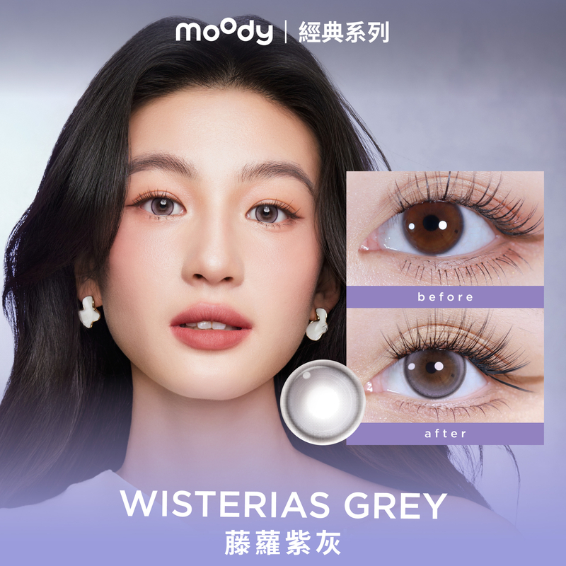 moody Classic | Wisterias Grey | 1-Day | 10pcs